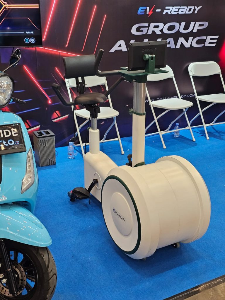 Sepeda statis yang bisa untuk charge baterai